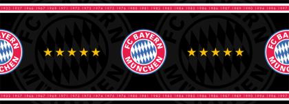 Messeposten FC Bayern Wandbordüre