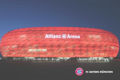 Messeposten FC Bayern Allianz Arena XXL Poster