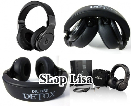 Beats by Dr Dre Detox Black Pro Limited Edition Kopfhörer schwarz