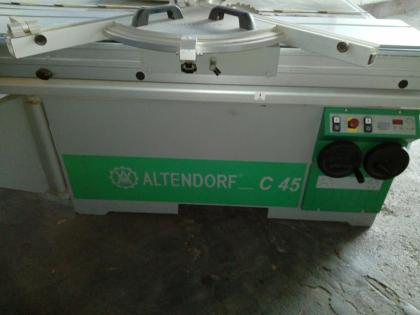 Formatkreissäge Altendorf C45 Bj. 98 Motor 2022 Vorritzer Schlitten 3m Zubehör