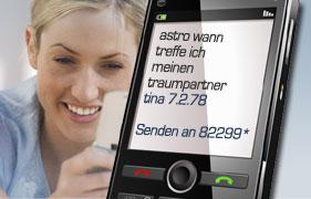 Liebesglück per SMS