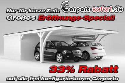 Design Carport Bausatz NEU kostenlose Lieferung