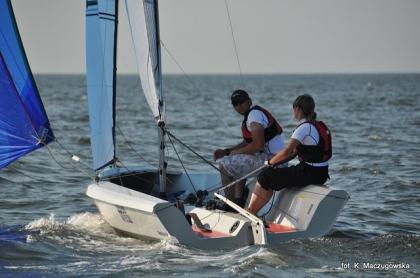 Nautica 450 Segelboot 4 50m Mischung aus Skiff Jolle