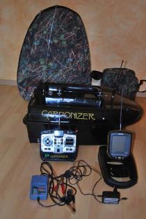 Carponizer Futterboot Fernsteuerung Echolot.