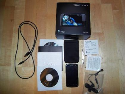 HTC touch HD - mit Garantie und Navigation Programm igo 8. 3 - alles wie neu