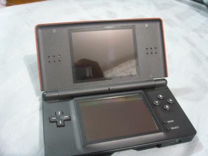 Nintendo DS Lite in rot/schwarz 2 Spiele
