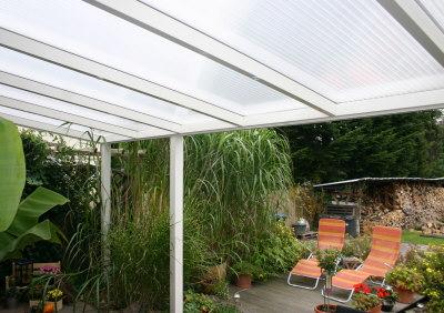Terrassenüberdachung ein wirksamer Regenschutz