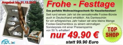 Foolee Furminator - Weihnachtsgeschenk für Haustierbesitzer