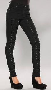 Super coole Damen-Designer-Jeans in Röhrenform