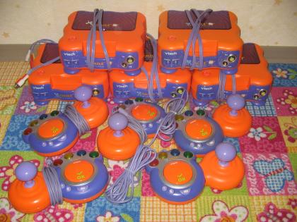 5 V. Smile Vtech Konsolen für zusammen 85Euro inkl. Versand
