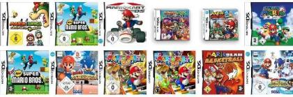 R4i DS / DSi / XL inkl. 12 Spiele MARIO Collection