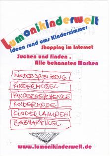 Einrichtung mit Lampen und Möbeln