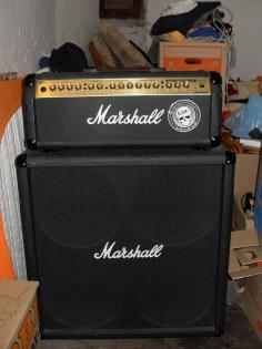 Marshall Topteil VS100H mit 4x12er Marshall Box TOP