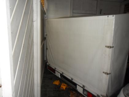 Lastenträger mit Planenbox
