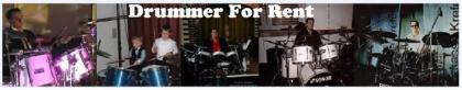 Drummer For Rent - Schlagzeuger springt ein auch kurzfristig