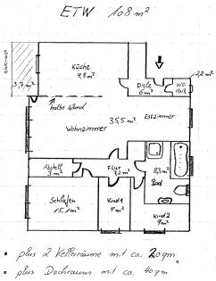 Biete neu renovierte und modernisierte ETW mit 108 qm in Tirschenreuth - ruhige