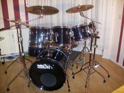 Premier XPK Schlagzeug Paiste 3000 Reflector Becken