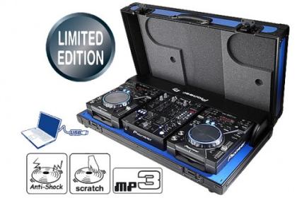 2x Limited Edition CDJ-400-K turntables 1 Limited Edition DJM-400-K 2-channel m