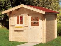 Günstige Gartenhäuser bei Weka-Gartenhaus-Holzprofi24. de