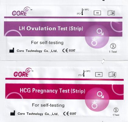 Ovulationstests Schwangerschaftstests