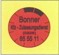 Bonner Kfz Zulassungsdienst Pütz
