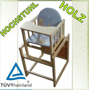 TÜV-geprüfter Marken-Kinder-Hochstuhl sicher-günstig inkl. Schrittgurt Schutz v
