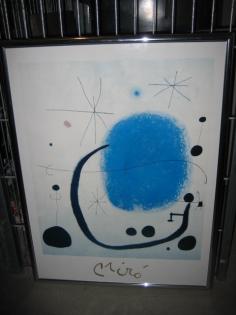 Moderner Druck von Mir gerahmt 64 x 84 cm
