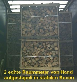 Kaminholz Buche Kaminfertig gespalten und gesägt Deutschlandweite Anlieferung