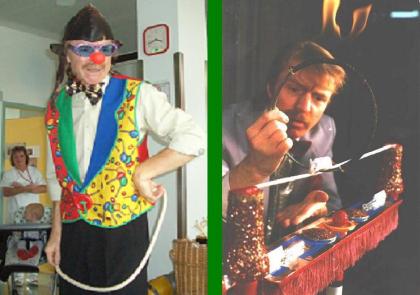 Der zaubernde OSTERHASE -kinderprogramm mit clown -zauberer und co u. v. m.