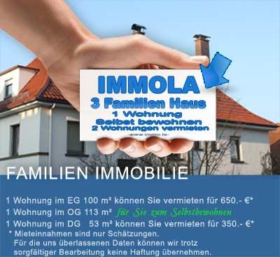2-3 Familienhaus Wohnhaus - Mehrgenerationenhaus - Büro - Gewerbefläche
