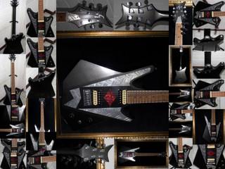 E-Gitarre Handmade in Germany Exklusivmodel in metallic Schwarz