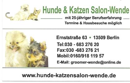 Hunde Katzensalon - Wende