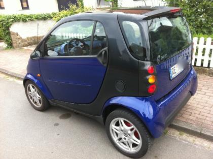 Smart smart pure Panoramadach Sommer/Winterbereifung