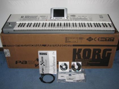 Korg Pa2X Pro 76 Key Arranger Keyboard 2000 Euro