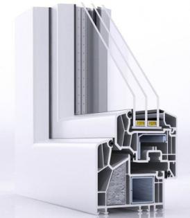 Kuststofffenster 1m x1m mit Isoglas ab Fabrik 89 Euro