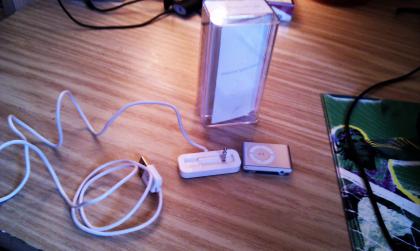 IPod Shuffle 2. Generation 1GB Silber