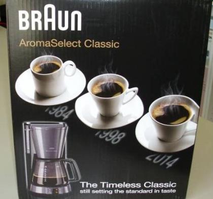 Braun Kaffeemaschinen Sonderposten