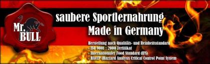 Mr. Bull - saubere Sportlernahrung - Made in Germany