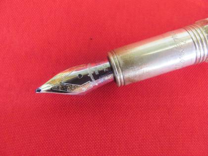 Montegrappa Füllhalter Romeo SterlingSilber 18 K Goldfeder NEU