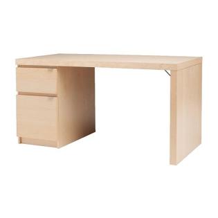 Ikea Schreibtisch Jonas Birkenfunier