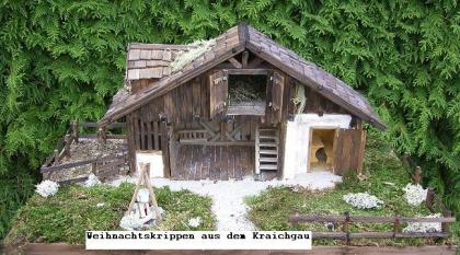 Weihnachtskrippe Modell Kraichgau