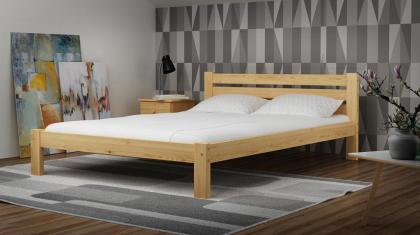 Bett Ehebett Doppelbett Bettrahmen Holzbett 160x200cm Bettgestell Vollholz Holz