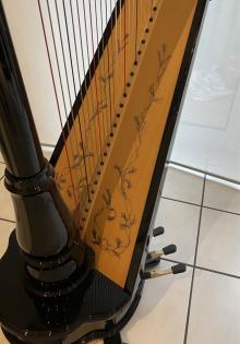 Doppelpedalharfe Camac Modell Athena