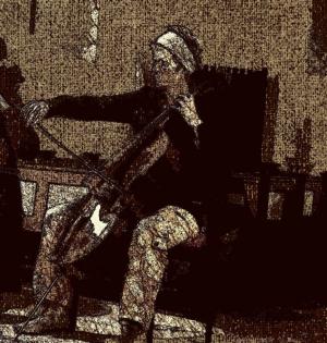 Seltenes Liebhaber innen-Cello 18. Jh.