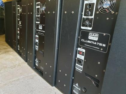DAB Audio mit 3600 Watt RMS Aktive PA Anlage