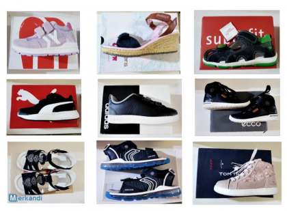 Restposten Markenschuhe für Babys Kinder und Teenager GEOX ADIDAS Puma