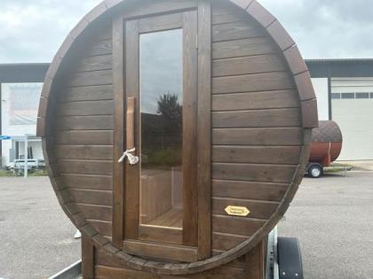 Mobile Fassauna Holzofen Fasssauna Elekroofen Fasssauna