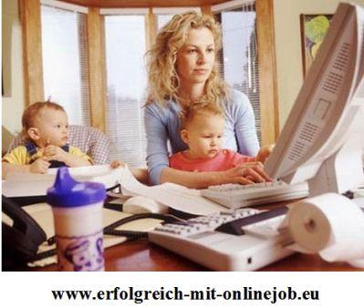 Ihr Arbeitsplatz von zu Hause Nebenverdinst OnlineJob im Home Office Bürotäti