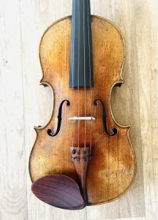 Schön geflammte alte 4/4 Geige Violine sehr guter Klang