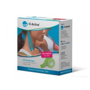 Kinesiologie Tape Kinesiology Sport Tape Physiotape Grün 17 M x 5